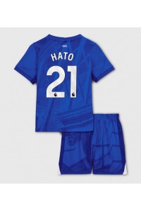 Chelsea Jorrel Hato #21 Jalkapallovaatteet Lasten Kotipeliasu 2025-26 Lyhythihainen (+ Lyhyet housut)